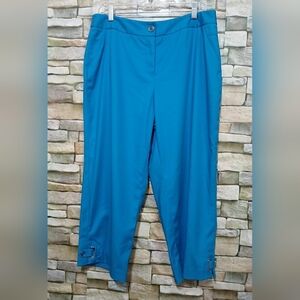 RAFAELLA Blue Size 12‎ Capris